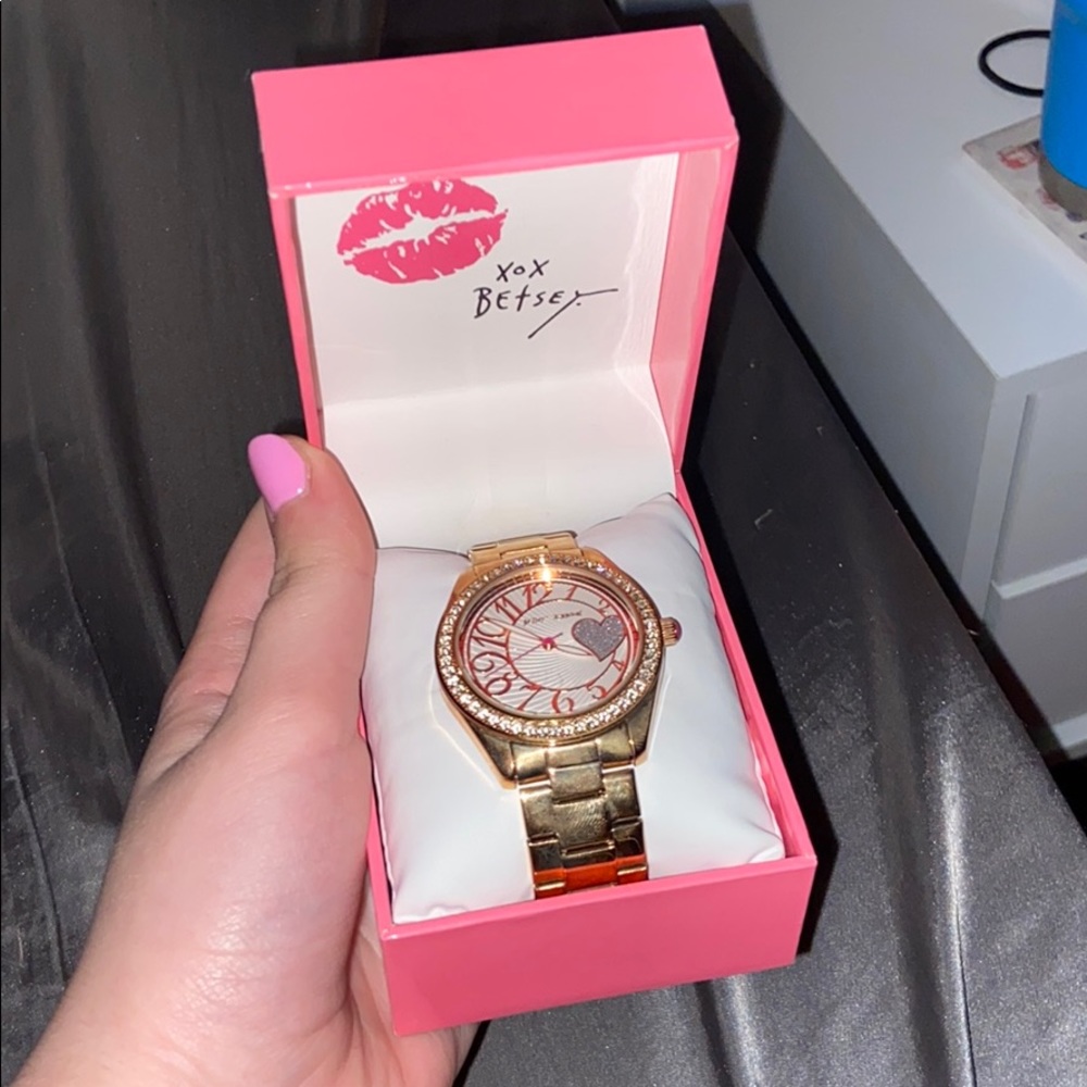 like new betsy johnson watch